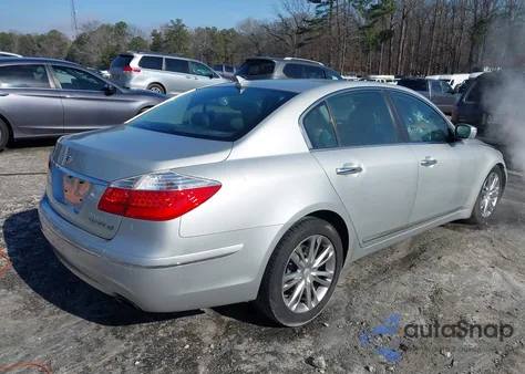 2011 Hyundai Genesis 4.6 из США, поврежденный, VIN KMHGC4DF4BU125781